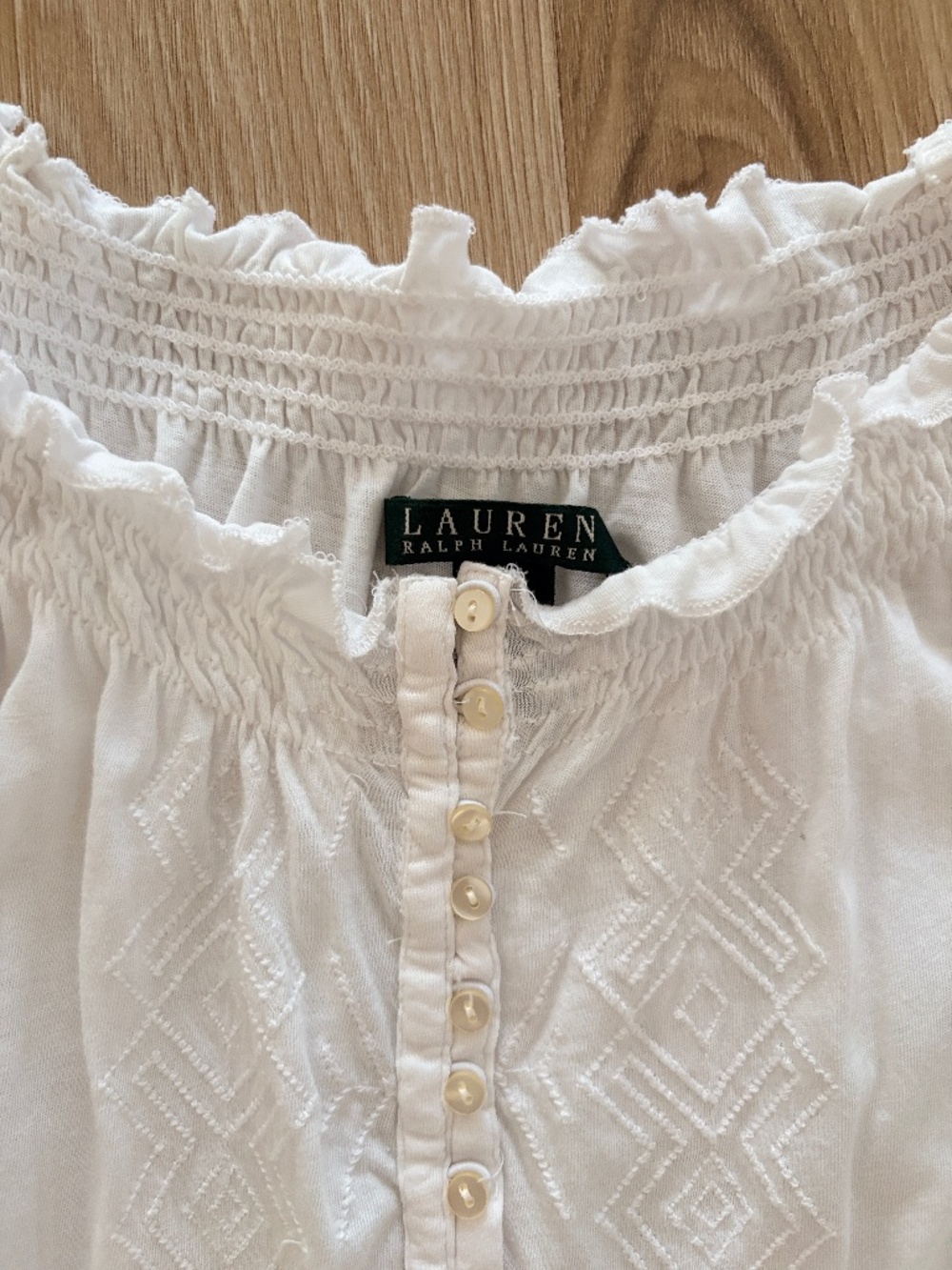 Ralph Lauren 100% cotton top.